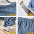 Wool silk thermal underwear men's and women's autumn clothes and autumn pants set velvet thickened autumn and winter base shirts wholesale on behalf of the wholesale. 