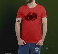 Round Neck Half Hata Tshirt With Shiray Shiray Rokto Amra Brazil er vokto - Brazil Jersey 2022 World Cup. 