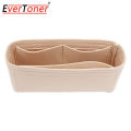 EverToner Felt Cloth Insert Bag Organizer Women Fits For FENDI Baguete Makeup Tote Handbag Organizer Travel Inner Purse Portable Cosmetic Bags. 