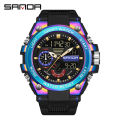 Sanda Brand G Style Men Digital Watch Shock Sports Watches Fashion Waterproof Electronic Wristwatch Mens Relogios 3302. 