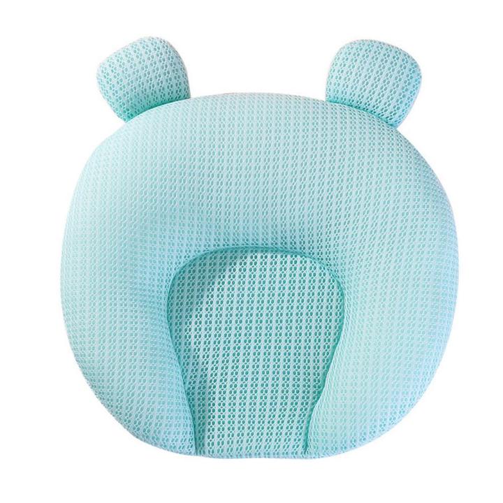 Goglor Washable Baby Head Shaping Pillow for Newborn Baby/Soft Memory Foam Infant Pillow to Prevent Flat Head,Best Perfect for 0-12 Months Baby