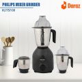 Philips HL7757/00 Mixer Grinder – 750W Turbo Motor | 3 Stainless Steel Jars | Official Philips Product. 