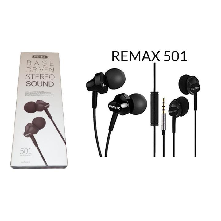 Remax RM 501 Earphone Stereo Headset | Daraz.com.bd