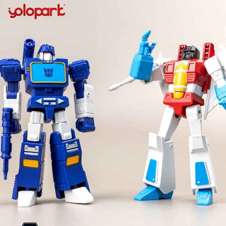 YOLOPARK%20AMK%20Mini%20Series%20Transformers%20Toys%2012cm/4.72%20G1%20Action%20Figures%20Optimus%20Prime%20Megatron%20Bumblebee%20Soundwave%20Starscream%20Superman%20-%20Image%202