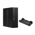 M06 Mini Desktop Case MINI-ITX PC Chassis Versatile and Efficient Industrial Control Case with Telescopic Foot Stand Easy to Use.