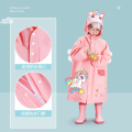 Children's Raincoat Girls' Boys' Waterproof for Kindergarten Rainproof2023New Elementary School Students Poncho Cute. 
