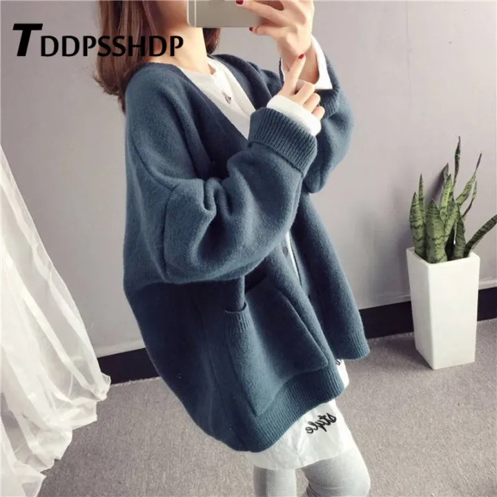 2019%20Spring%20Knitted%20Women%20Sweater%20Cardigan%20Beige%20Khaki%20Red%20Blue%20Color%20Female%20Casual%20Sweaters%20-%20Image%205