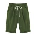 recreational Bermuda shorts Versatile Polyester fiber Casual Summer women's shorts loose Knee length shorts for Summer Beach Travel Outdoor Active lifestyle.