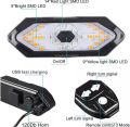 Remote Control Cycle Indicator Signal, Rear Red Light LED Rechargeable USB Bicycle Tail Light, Wireless Remote Control Red Light With Sound.