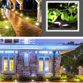 GC Outdoor Solar Spot Lights, 10 LED 3000K Landscape Spotlights, Auto On/Off Outdoor IP44 Waterproof Garden Lamps For Driveway Porch Walkway Yard. 