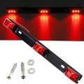 Trailer Tail Light Bar Warning Brake Light 14.2 Inch Red Clearance Identification ID Marker Light with Bracket for Pickup Truck Trailer RV.