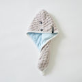 Cloud velvet shampoo shower cap coral velvet double layer hair dryer hat female wholesale thickened absorbent pullover bag headscarf dry hair towel. 
