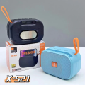 X-521 Bluetooth, USB, SD Card & FM Radio Supported Hi-Fi Audio Extra Bass Speaker. 