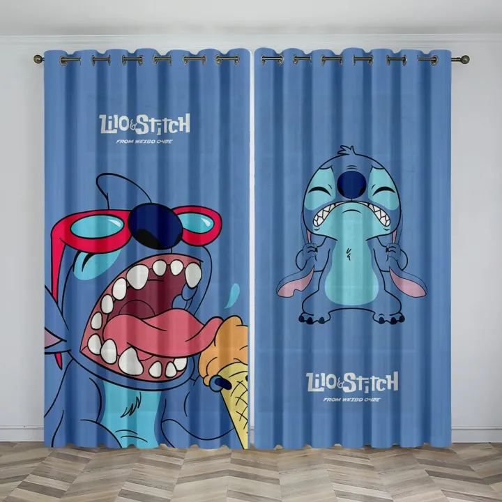 Cartoon%20Anime%20Cute%203D%20Print%20Curtains%20Children'S%20Room,%20Bedroom%20Living%20Room%20Sunshade%20Curtains%20Can%20Be%20Customized%20-%20Image%202