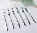 Table Dinner Fork 6 pc set.. Stainless Steel. 