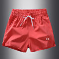 Ice Silk Thin Under Armour Shorts Men's Summer Casual Sports Pants Running Quick-Drying Pants Beach Pants Shorts Women's.