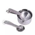 Stainless Steel Measuring Cups and Spoons.