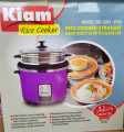 Kiam Rice Cooker 3.2 Ltr - Double pot (SS & Non Stick Pot)- SJBS-8705. 