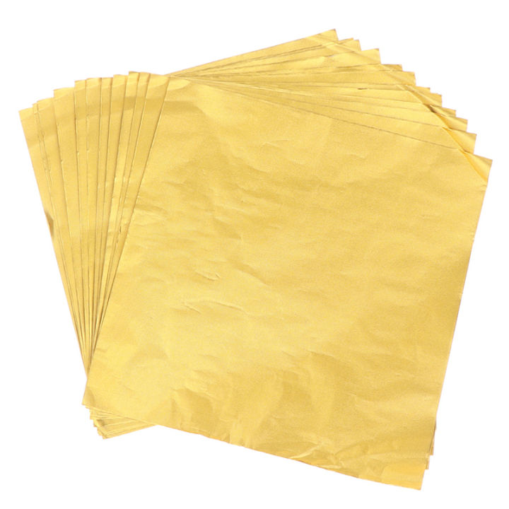 【Daily Deals】 100 sheets 20*20cm Aluminium Foil Wrapper Paper Wedding ...
