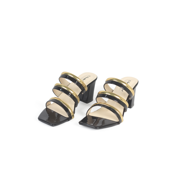 Nawabi Shoes BD's Block Heels: Where Comfort Meets Elegance.