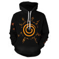 Cross border naruto popular anime same sweatshirt 3D print casual hooded sweatshirt COS. 