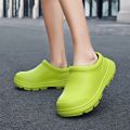 Foreign trade oil proof waterproof hotel kitchen chef labor protection work shoes EVA anti slip toe slippers surgical shoes wholesale.