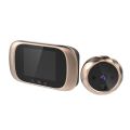 2.8 inch LCD Screen Digital Door Viewer Peephole Door Camera Doorbell - gold. 