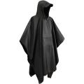 Outdoor Hooded Rain Poncho for Adult with Pocket, Waterproof Lightweight Unisex Raincoat Jacket for Hiking Camping Emergency.