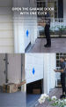 Graffiti Garage Door Magnetic WiFi Door Magnetic Detector Switch Garage Door Magnetic Alarm Intelligent Door Control Switch for home. 