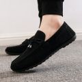 2021 New Autumn Social Men's Casual Pumps Korean Shoes Men's Kuaishou Cyber Celebrity Loafers Men's Loafers. 