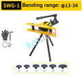 Hydraulic Pipe Bending Machine SWG-1 Manual Copper Tube Bending Machine Stainless Steel Powerful Hydraulic Plier Bender.