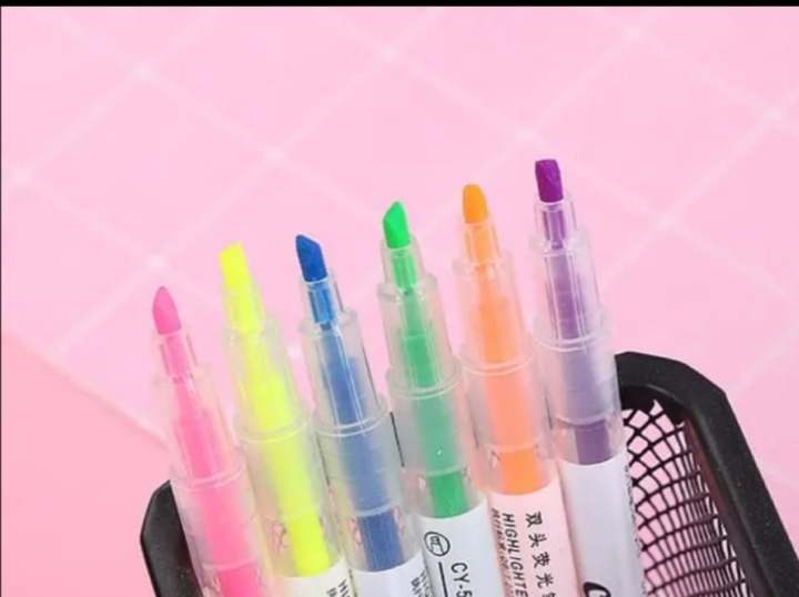 Marie's%20Double-Headed%20Highlighter%20pen%206ps%20Model:7641%20-%20Image%204