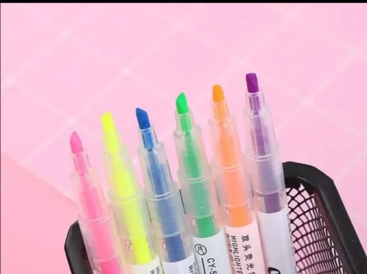 Marie's%20Double-Headed%20Highlighter%20pen%206ps%20Model:7641%20-%20Image%204