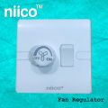 NIICO Heavy Duty Fan Regulator With Switch Wall Switch ( 2 Year Warranty).