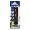 Worison Hard Midium Soft Black Charcoal Pencils With sharpner.