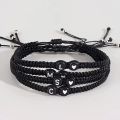 26 Letters Bracelets for Women Teen Girls Adjustable A-Z Initials Braided Bangles Graduation Birthday Gifts Jewelry. 