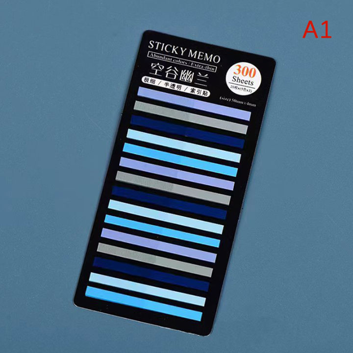 300%20Sheets%20Transparent%20Fluorescent%20Index%20Tabs%20PET%20Sticky%20Note%20for%20Page%20Marker%20Planner%20Stickers%20Office%20School%20Classification%20Mark%20Sticky%20Notes%20-%20Image%207