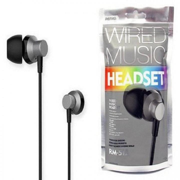REMAX RM-512 Wired Music Headset | Daraz.com.bd