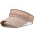 Summer Breathable Air Sun Hats Men Women Adjustable Visor UV Protection Top Empty Solid Sports Tennis Running Sunscreen Cap Hat. 