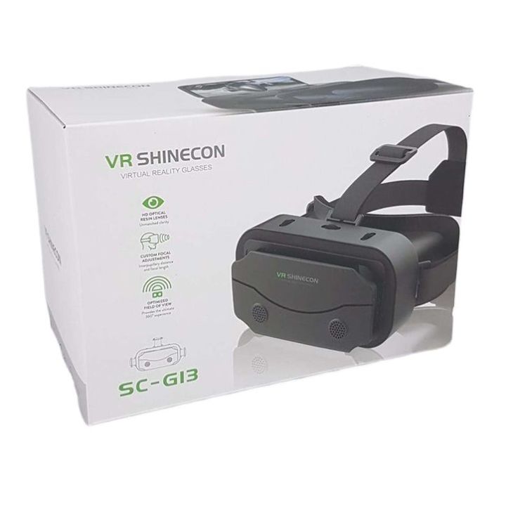 VRSHINECON G13 Virtual Reality VR Glasses Mobile Phone Movie Game 3D Digital Glasses for 4.7-7 inch Smartphones