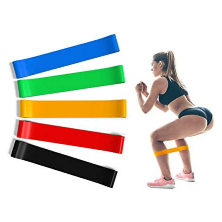 Resistance%20Bands%20Skin%20Friendly%20Resistance%20Fitness%20Exercise%20Loop%20Bands%20With%205%20Strength%20Levels%20Great%20For%20Yoga%20Pilates%20Training%20Physio%20Therapy%20Stretching%20Home%20Gym%20Women%20&%20Men%20Workout%20-%20Gym%20Equipment%20-%20Image%203