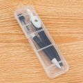 With Pencil Refills Lead Compass Drawing Set High Precision Pencil Attachment Math Geometry Tools Math Art Geometric Drawing Ruler School Supplies.