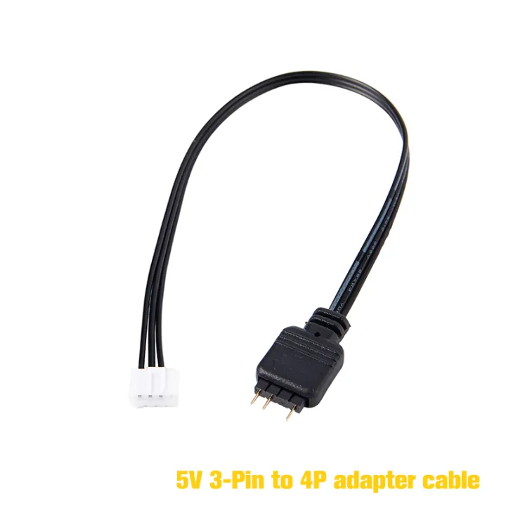 5V%203Pin%20ARGB%20Interface%20Adapter%204/6PIN%20Jack%20Adapter%20Cable%20for%20COOLMOON%20Controller%20-%20Image%202