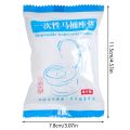 10pcs Travel Disposable Toilet Seat Covers Biodegradable Disposable Toilet Paper Pad Safety Travel Camping Closestool Mat.