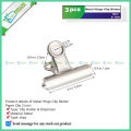 Metal Hinge Clip Binder Paper Clip 2 inch 3 Pcs or 6 Pcs. 