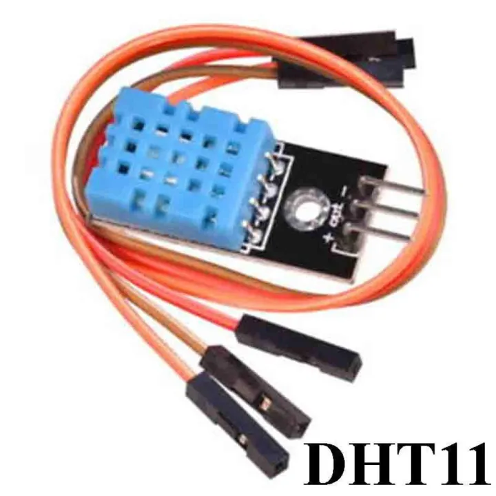 DHT11 DHT-11 DC 3.3V-5V 3 Pin Temperature And Relative Humidity Sensor Module With Matching Doupont Cable Digital Temperature Humidity Sensor Module For Arduino Raspberry Pi Electronics Circuitry & Parts