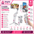 TOKQI M01 Handheld 3-Axis Gimbal Phone Holder Anti Shake Video Record Stabilizer for Xiaomi iPhone Cellphone Smartphone. 