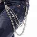 Punk Waist Chain Belt Silver Trousers Chain for Men Jeans Belt Chain for Pants Cool Metal Rock Chain Hiphop Summer Jewelry Man. 