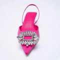 New Classical Fashion Ladies Famous Designer High Heels Girls Wear Resistant Comfortable Heeled Sandals.
