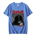 Berserk剑风传奇格斯Guts印花套头T恤薄跨男女短袖Tshirt外贸跨境. 
